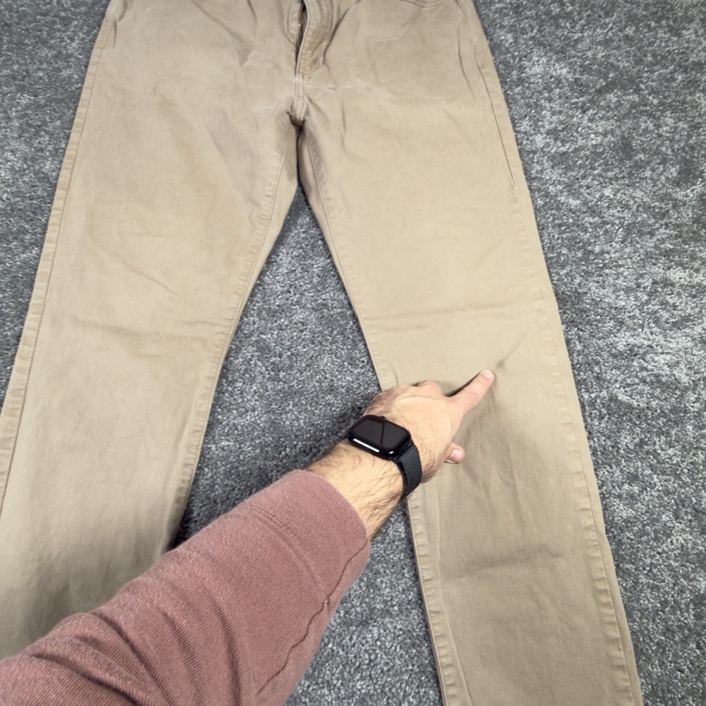 Flint and Tinder Pants Mens 34x33 Tan Tapered Fit Stretch Casual Outdoor *READ* - Picture 3 of 13